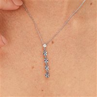Necklace Brosway Woman FANCY CLOUD LIGHT BLUE in Silver Zirconia FCL110 - FCL110